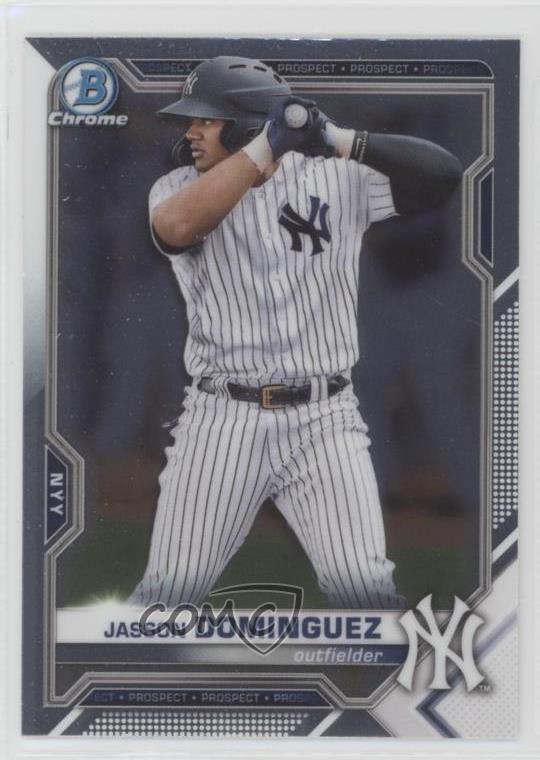 2021 Bowman Chrome Prospects Jasson Dominguez #BCP-213 6pf