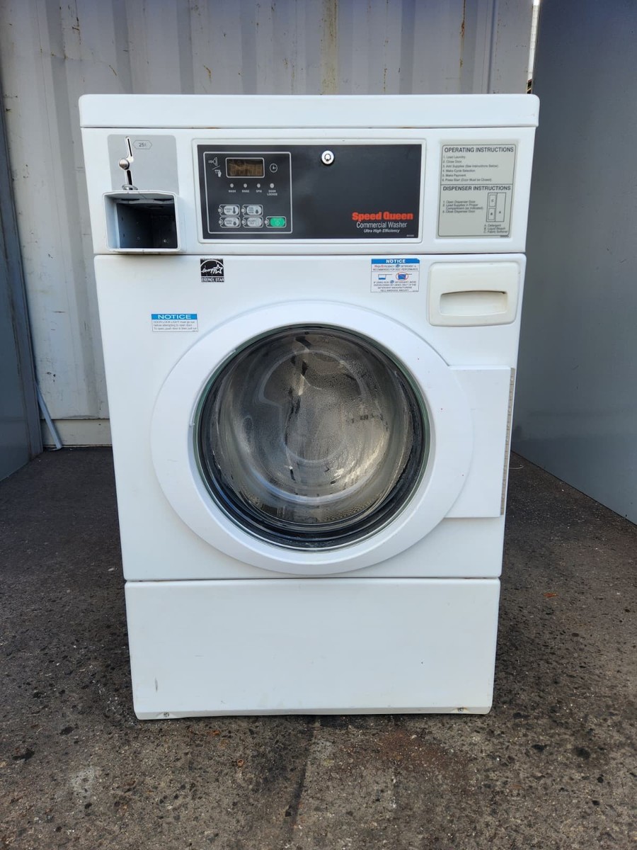 SPEED QUEEN COMMERCIAL FRONT LOAD WASHER MO: SFNBCFSG112TW01 SN
