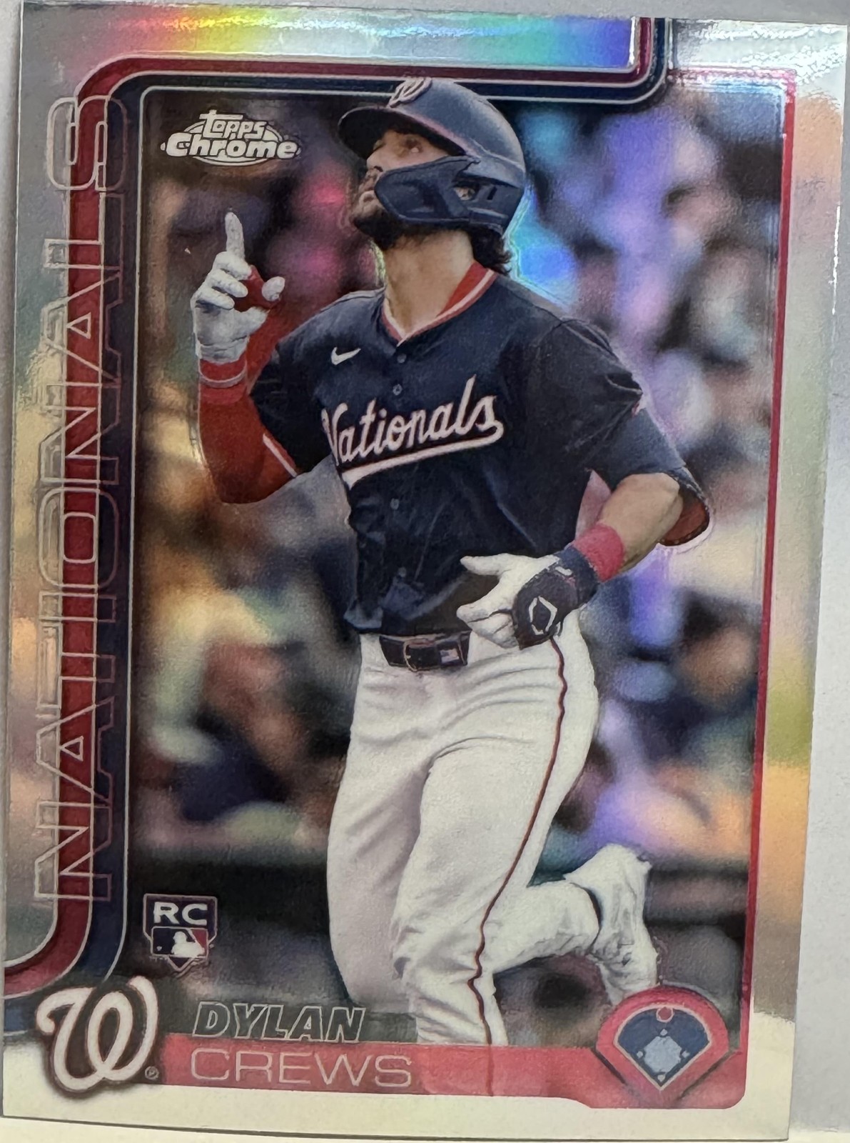 2025 Topps Chrome #146 Dylan Crews Refractors