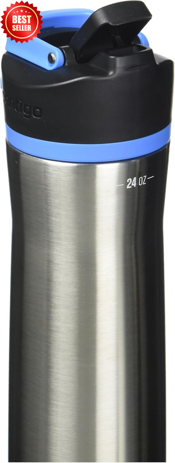 Contigo Cortland Chill 2.0 24oz Stainless Steel Water Bottle AUTOSEAL Leak-Proof