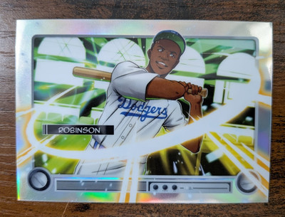 SUPER RARE 2026 Bowman Baseball Jackie Robinson ANIME SSP Case Hit PERFECT!
