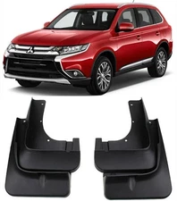 Genuine Full Set Splash Guards Mud Flaps For 2016-2021 Mitsubishi Outlander