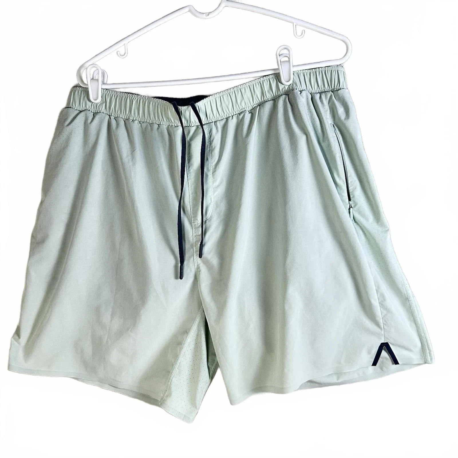 Rhône 7” Swift Short Seafoam Green Mens XL Gym Running Active Travel Lined