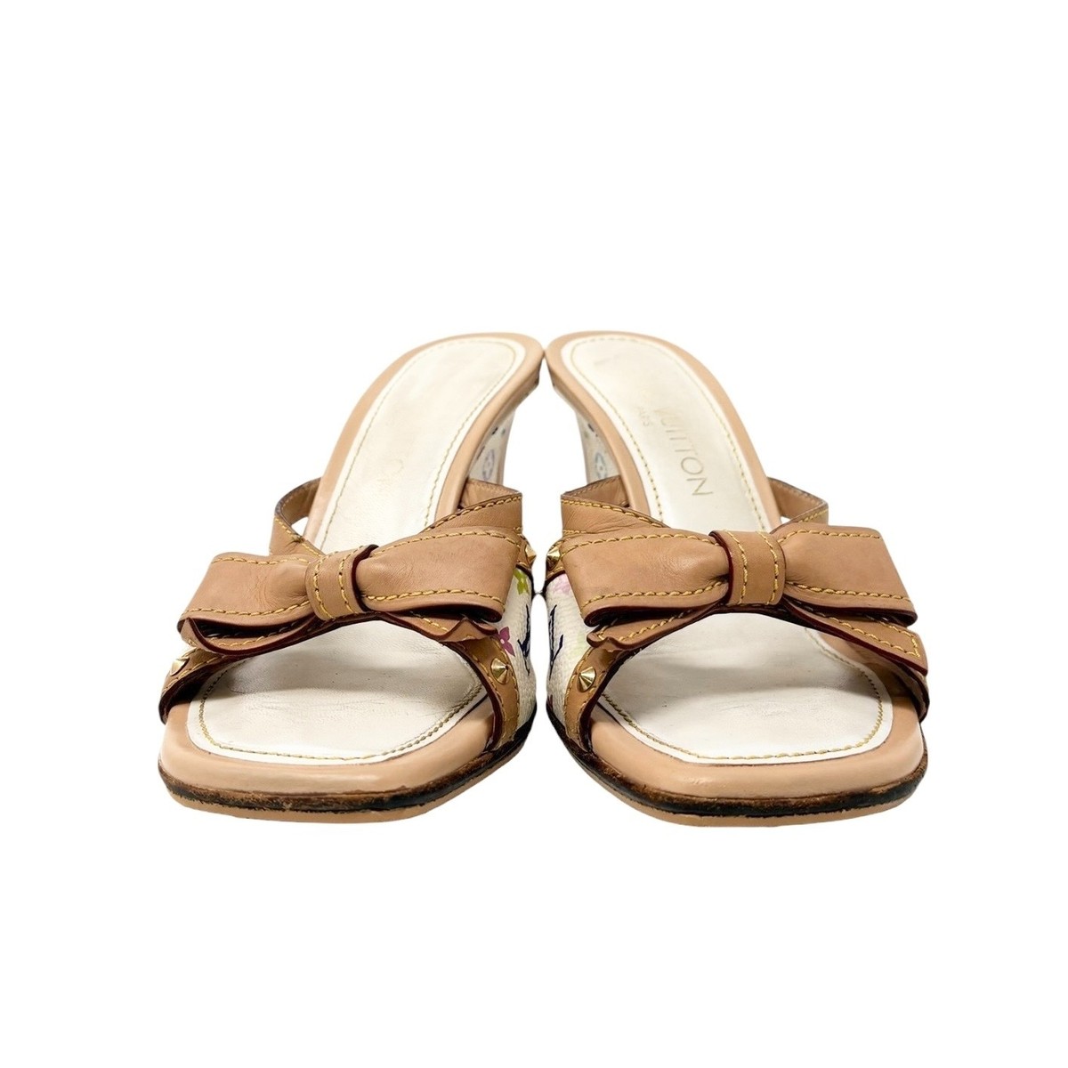 Louis Vuitton グレー スエード ハイヒール 36.5 Louis Vuitton グレー スエード ハイヒール 36.5