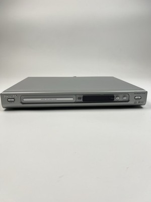 Philips DVD622/37 Progressive Scan DVD Player Silver Tested Works No Remote