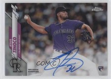 2020 Topps Chrome Rookie Auto Refractor 277/499 Jesus Tinoco #RA-JT Auto z7h