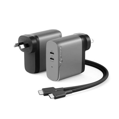 ALOGIC Alogic 2x68 Rapid Power 2 Port 68W GaN C - WCG2X68SGR-ANZ