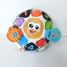 VTech Bright Light up Musical Soccer Ball Counting Baby's Soft Developmental Toy