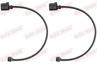 Warnkontakt, Bremsbelagverschleiss FÜR Audi, Porsche - Quick Brake WS 0521 A