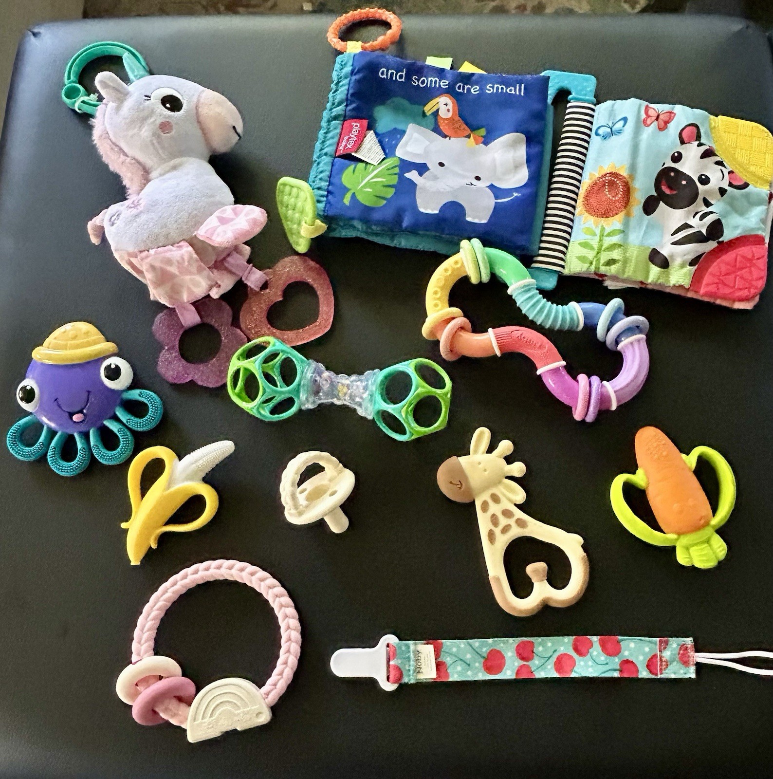 Lot of Baby Toys, Teethers & Soft Books. Itzy Ritzy, Nuby, D