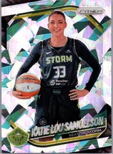Katie Lou Samuelson 2025 Panini Prizm WNBA Ice #82 Seattle Storm