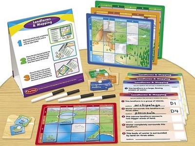 Lakeshore Social Studies Landforms & Mapping-Instant Learning Center- PP913