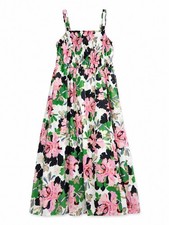 Maxi Sundress Floral 100% Cotton Lined Tommy Hilfiger NWT Sz 8 Romantic Cottage