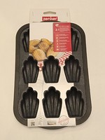 Zenker Madeleines-Backform 28X18Cm Silikon Glasfaser 9 Mulden Backform Neu