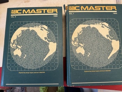 1985 IC MASTER Selection Guide For Engineering Design Vol. 1 & Vol. 2