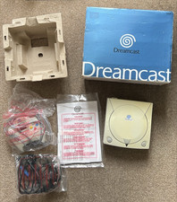 Boxed SEGA Dreamcast Console Bundle - Official Controller & Cables with Insert