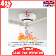 Home Fire Alarm Independent Smoke Detector Gas Sensor Smoke Alarm  UK