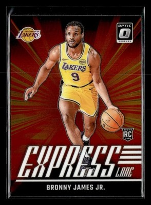 2024-25 Donruss Optic #4 Bronny James Jr. Express Lane RC | eBay