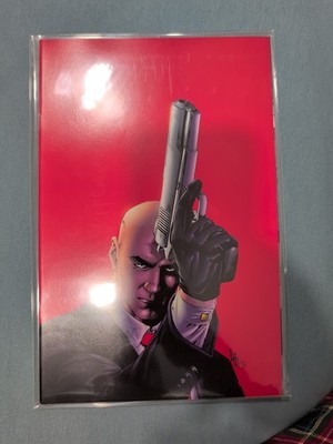 super Rare Agent 47 Birth Of A Hitman #2 Virgin 1:20 Ratio Jonathan Lau