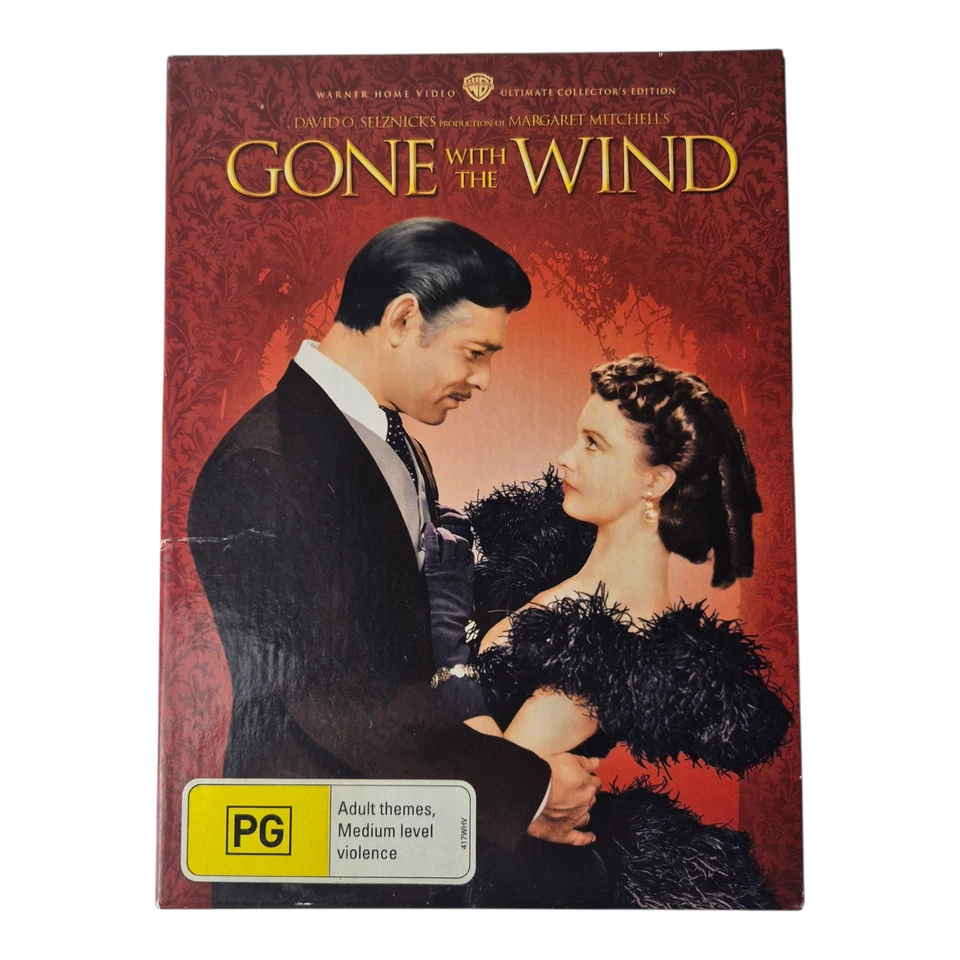 Gone With The Wind - 70th Anniversary Collector's Edition 5 x DVD Box Set - R4 - image 2 of 4