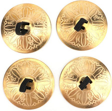 2 Pairs / 4 Pcs American Belly Dance Finger Zills/Sagats/Cymbals