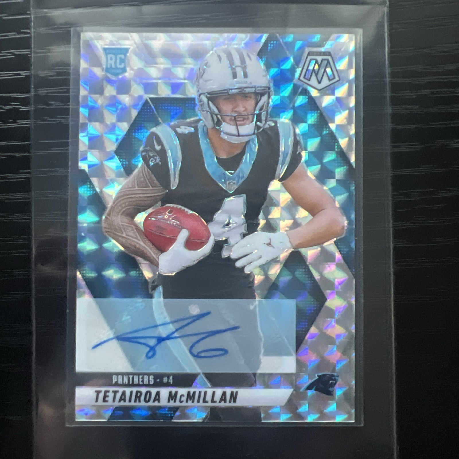 2025 Mosaic Tetairoa McMillan Rookie Auto RC Rookie #309 Panthers