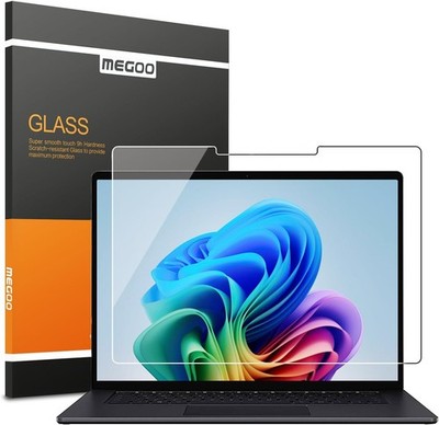 Tempered Glass Screen Protector for Microsoft Surface Laptop 7 (2024, 15 Inch)