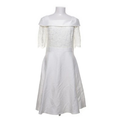 Apart Glamour, Cocktailkleid, Größe: 40, Weiß, Baumwolle/Polyamid/Polyester #HGf