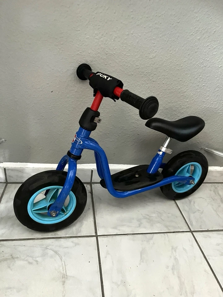 PUKY Blau rotes Laufrad LRM 8 Zoll ab 2 Jahren - Bild 2 von 4