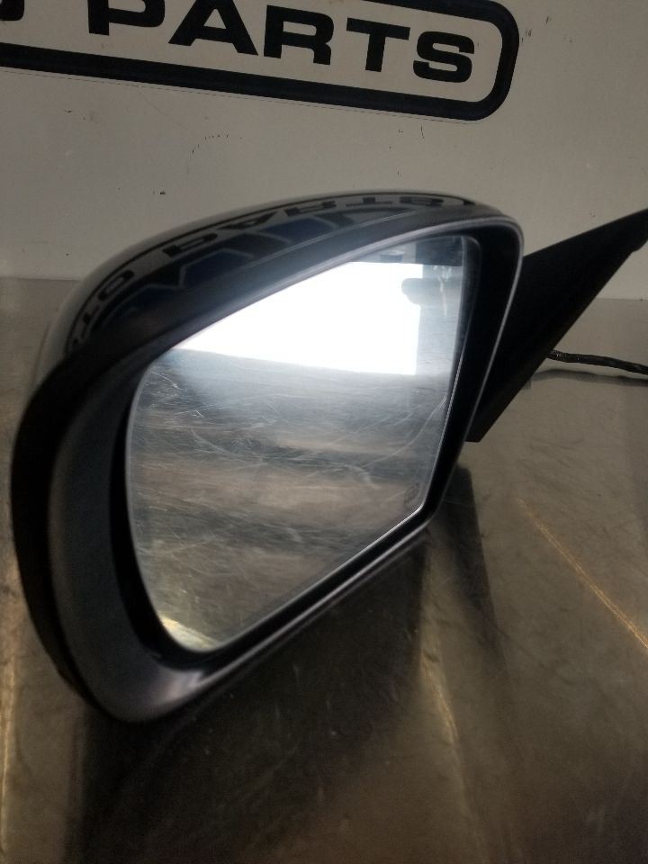 Driver Side View Mirror Black Fits 14-16 Maserati Ghibli, Power Folding