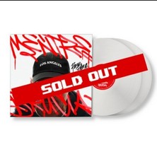 Fabri Fibra Autografato Mentre Los Angeles Brucia - Doppio LP Bianco SOLD OUT! 