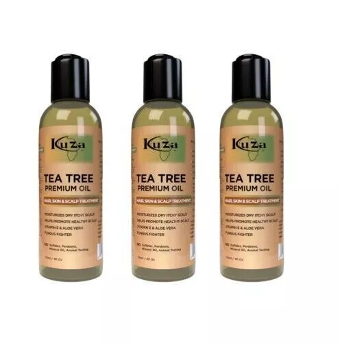 BL Kuza Tea Tree Premium Oil 4oz --**THREE PACK** - Picture 1 of 1