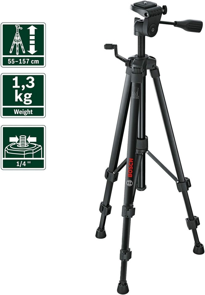Bosch PremiumStativ TT 150 Kreuzlinienlaser Stativ 55157cm