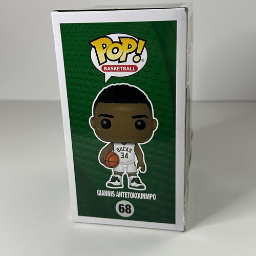 Funko Pop! Basketball: Milwaukee Bucks - Giannis Antetokounmpo Vinyl Figure #68 - Picture 4 of 6