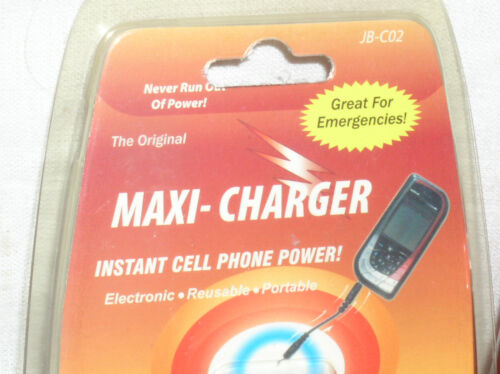 NEW INSTANT EMERGENCY INSTANT CELL PHONE POWER MAXI-CHARGER JB-C02 USA - Picture 4 of 8