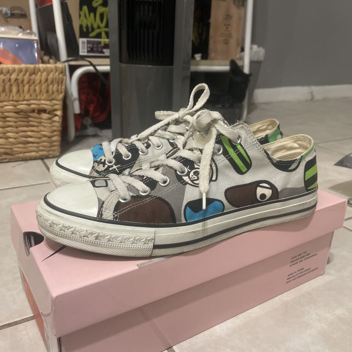Size 11 - A Bathing Ape Apesta FS-010 Low New Animal Kingdom Size 11 - A Bathing Ape Apesta FS-010 Low New Animal Kingdom