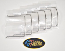 Set of 6 New Dental Rubber Dam Frame 6" Surgical Instruments Holder 2420D