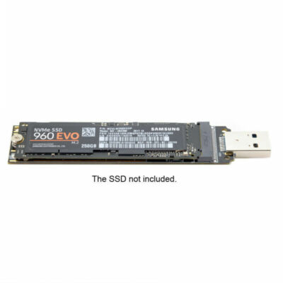 USB 3.0 to NVME M-key M.2 NGFF SSD External PCBA Adapter with Flash 10Gbps Data