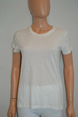 NWT Zimmermann White Basic 100% Cotton T-Shirt/Top Size AU 0 US 2/4 Ret. $130