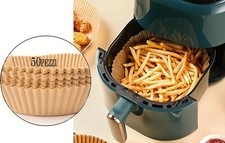 50pz contenitori per frittura friggitrice ad aria friggere patatine vassoi olio
