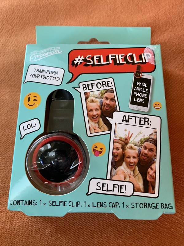 Wide Angle Lens Selfie Phone Clip~The Wonder Bros Emporium