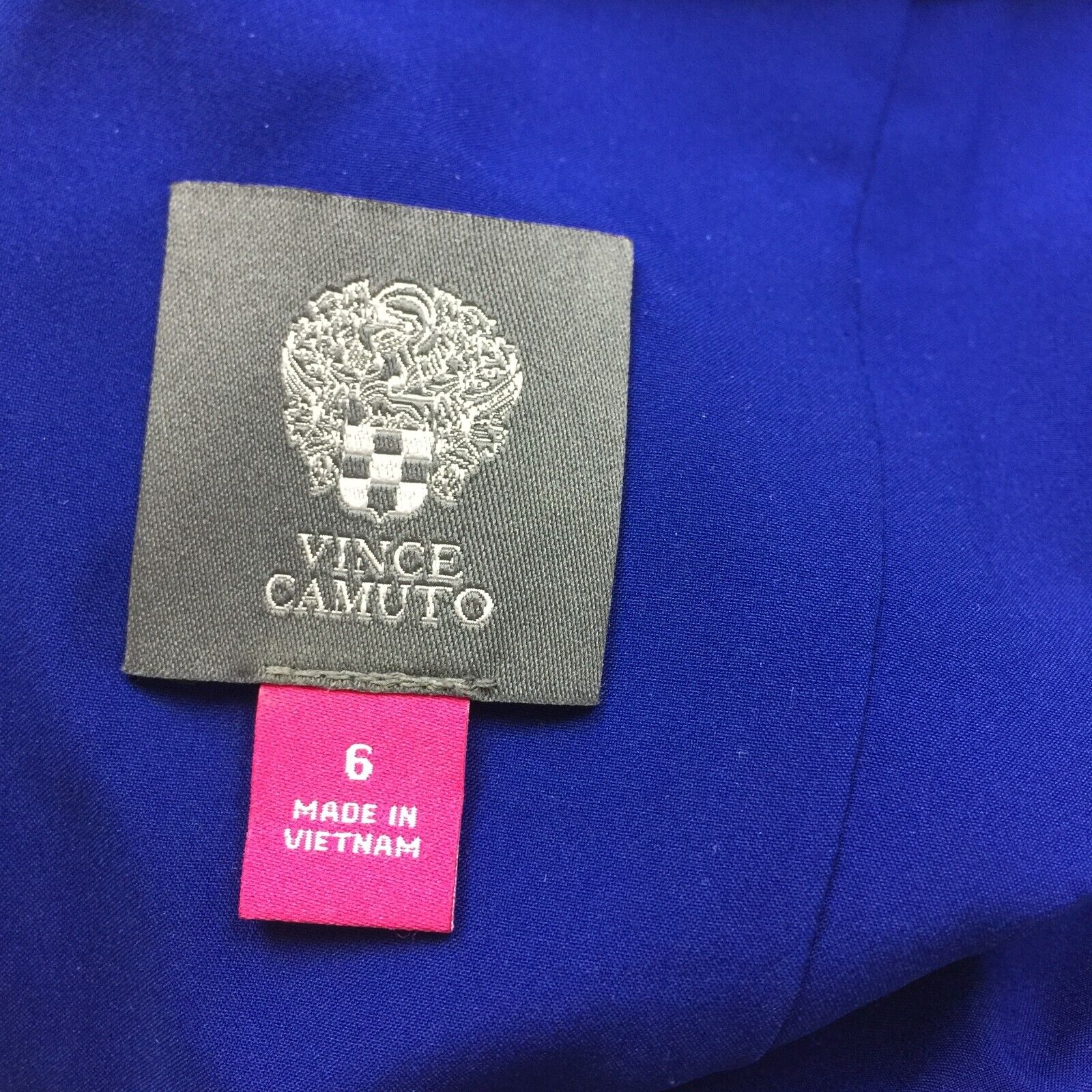 Vince Camuto Gown Sz 6 Womans Cutout Shoulder Blu… - image 15