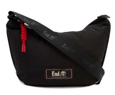 END. X Timberland Hobo Bag shoulder bag Black Color Release 2024