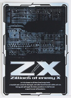 Z/X Zillions of Enemy X Card TCG B11-040 C I was complimented | eBay