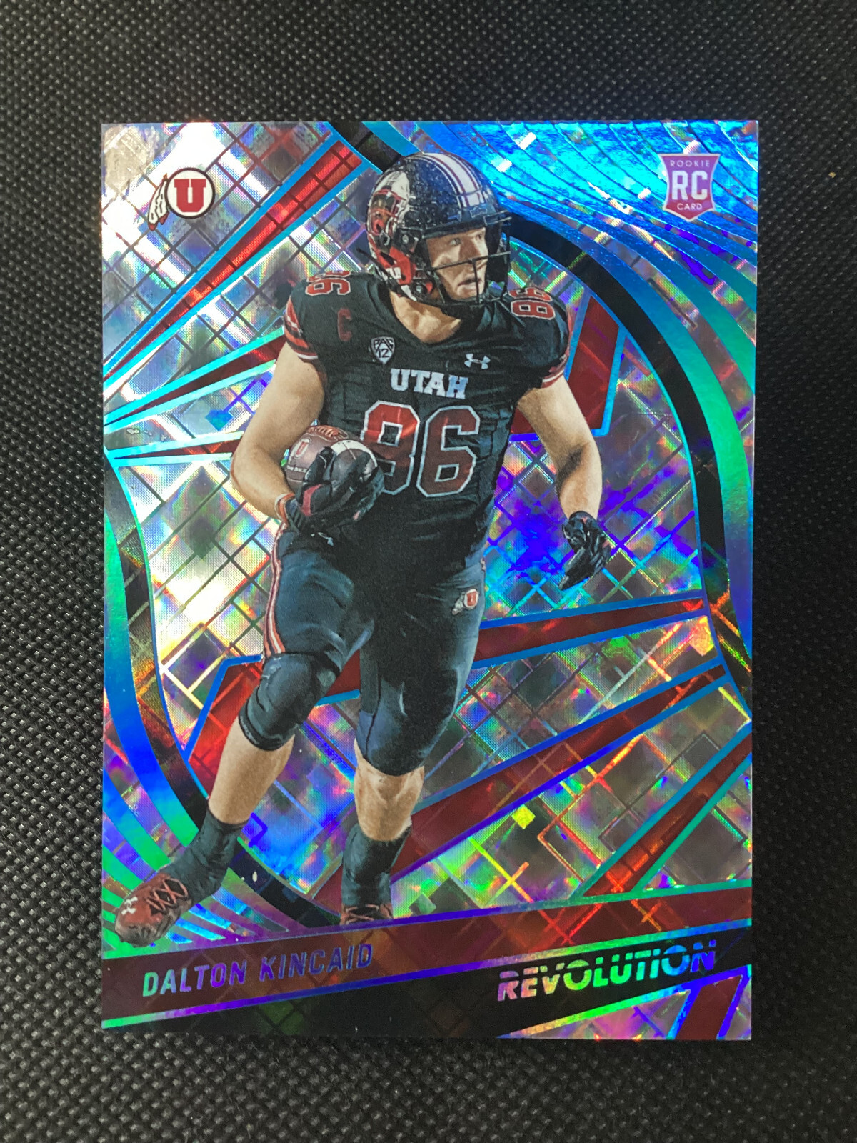 Dalton Kincaid 2023 RC Panini Chronicles Revoulution Draft Picks #46 Cosmic /99