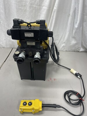 Enerpac PER1401B Two Speed Hydrulic Pump For Use With One Double Acting Cylinder