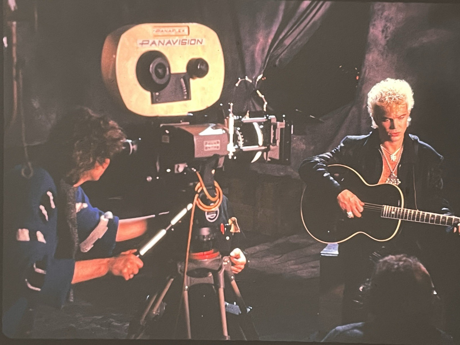 Billy Idol Fotografie Trasparenza Originale 35mm Positivo Scivolo Circa