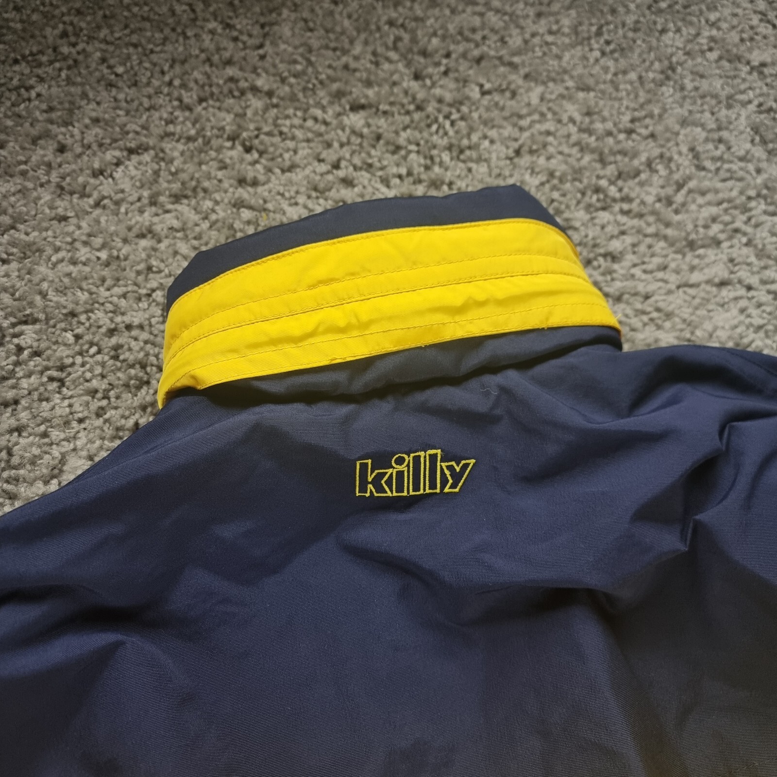 Killy Ski Suit Mens Extra Large 44 Yellow Snow Ski Diffusion R311 eBay