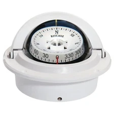 Ritchie Compass, Flush Mount, 3" Combi, White F-83W