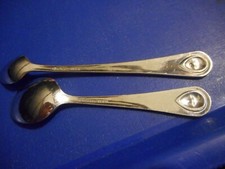 Gerber Oneida Baby  Child Spoons Set Of 2 One Is 4-1/2  One Is 5-1/2  /INSCRIBED